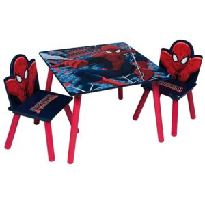 Global - Set masuta si 2 scaunele Spiderman