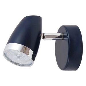 Aplica tip spot LED 4W albastru-crom Karen Rabalux 5950