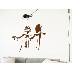 GLIX Banksy "Daft Fiction" - autocolant de perete Maro 50 x 30 cm