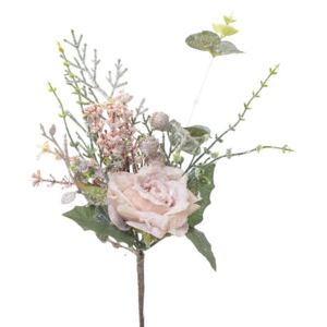 Janice Floare artificiala, Plastic, Roz