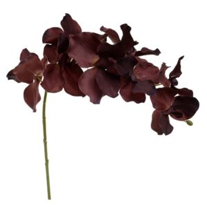 Orhidee Floare artificiala, Plastic, Rosu