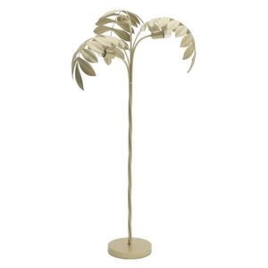 Palm Lampadar frunze, Metal, Auriu