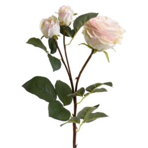 Roses Floare artificiala,Trandafir, Plastic, Alb