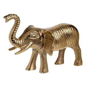 Paul Statueta Elefant, Metal, Auriu