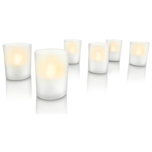 Philips Lumânări cu LED, 6 buc, alb, 6912660PH 6912660PH