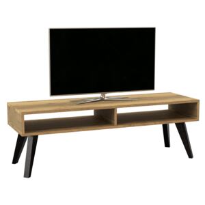 Comoda TV lemn masiv de stejar - Joan - 100x45 cm