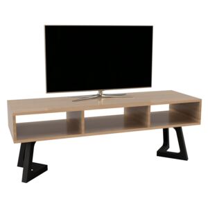 Comoda TV lemn masiv de fag - Verona - 100x45 cm