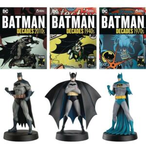 Figurine Batman Decades - Debut, 1970, 2010 (Set of 3)