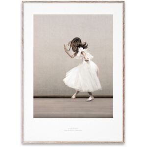 Poster cu rama stejar Essence of Ballet 02 Paper Collective