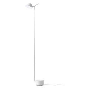 Lampadar alb din otel si aluminiu cu LED 125 cm Peek Menu