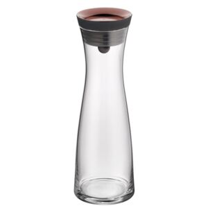 Carafă din sticlă pentru apă cu capac de culoare arămie WMF, 1 l