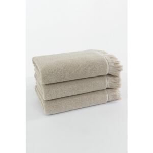 Soft Cotton Ručník FRINGE 50x100 cm. Ručník FRINGE o rozměrech 50x100 cm se bude báječně doplňovat s menším ručníkem či osuškou stejné řady ze 100% česané bavlny
