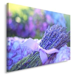 CARO Tablou pe pânză - A Bunch Of Lavender 70x50 cm