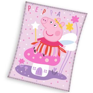 Pătură copii Peppa Pig Zână, 150 x 200 cm