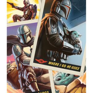 Tablou Canvas Star Wars: The Mandalorian - Cards, (40 x 50 cm)