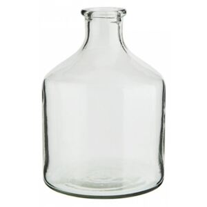 Vaza transparenta din sticla 15 cm Fredy Clear Madam Stoltz