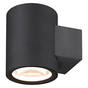 Aplica LED perete interior dimabila culoare neagra SLV, Oculus