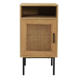 Noptiera din MDF/ratan 76 cm