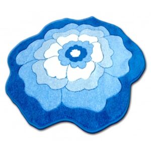Covor copilăresc Happy C273 Floare albastru cerc 80 cm