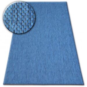 Covor sisal Flat 48663/330 albastru 80x150 cm