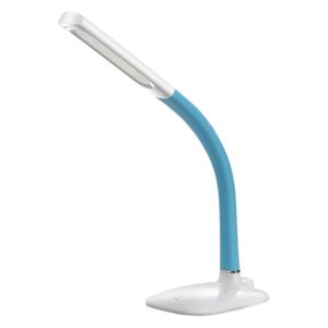 Immax 08915L - LED Lampă de masă cu braț flexibil DOVE LED/8W/12V albastru