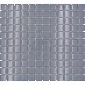 Mozaic sticla XCM 8021 gri 30,2x32,7 cm