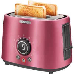 Toaster SENCOR - rosu - Mărimea Pentru 2 toasturi, Dimensiuni: