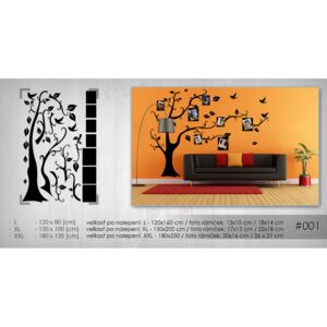 Stikere de perete COPACUL FAMILIEI 120x180 cm NARS001/24h - culoare cupru