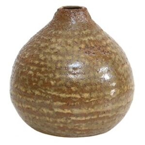Vaza maro din ceramica 9 cm Brown HK Living