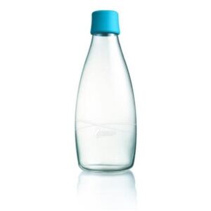 Sticlă cu garanție pe viață ReTap, 500 ml, albastru deschis