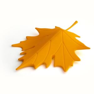 Opritor ușă în formă de frunză Qualy&CO Autumn, galben