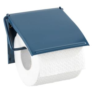Suport de perete pentru hârtie toaletă Wenko Cover, albastru