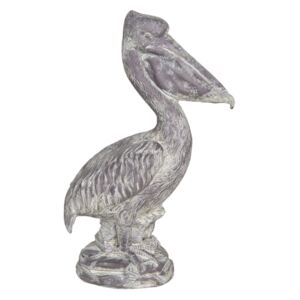 Figurina din polirasina maro Pelican 19 cm x 11 cm x 31 h