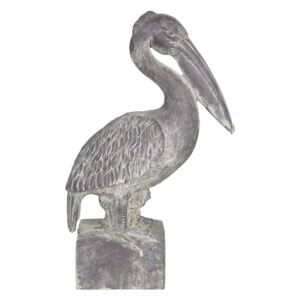 Figurina din polirasina maro Pelican 23 cm x 13 cm x 37 h