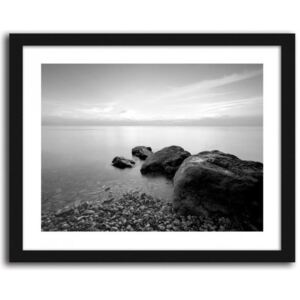 CARO Imagine în cadru - Stones On A Sea Beach 40x30 cm