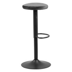 Scaun tip bar cu tapițerie Actona Finch, gri