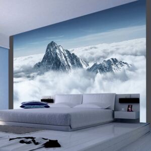 Fototapet Bimago - Mountain in the clouds + Adeziv gratuit 200x154 cm