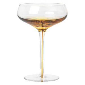 Pahar de cocktail transparent/maro caramel din sticla 200 ml Amber Broste Copenhagen