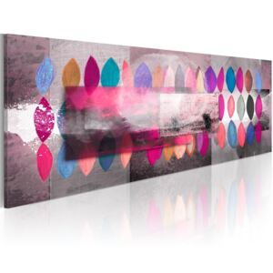 Tablou Bimago - Color trends 120x40 cm