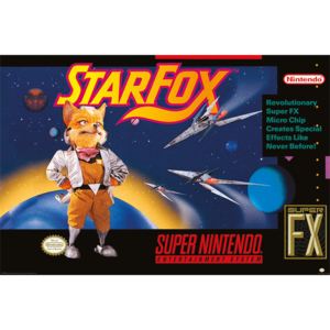 Super Nintendo - Star Fox Poster, (91,5 x 61 cm)