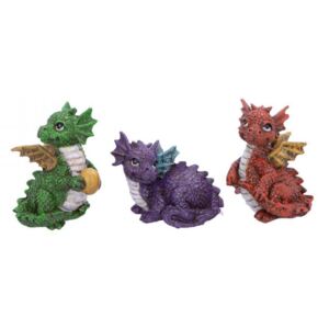 Set statuete Trei dragonei