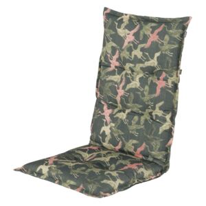 Saltea scaun grădină Hartman Pink Silvan Thick, 123 x 50 cm