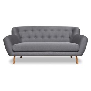 Canapea cu 2 locuri Cosmopolitan design London, gri