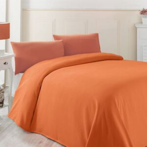 Cuvertură subțire de pat Oranj, 200 x 230 cm, portocaliu