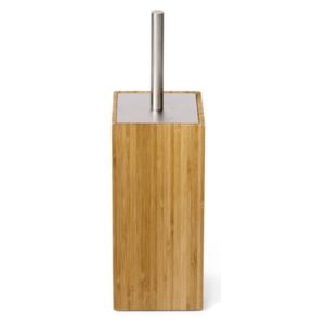 Perie WC cu suport din bambus, Wireworks Aena Bamboo