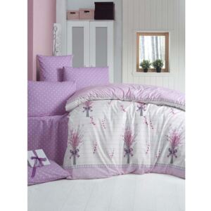 Set lenjerie de pat din bumbac pentru pat de o persoană Ranforce Flyonk, 160 x 220 cm