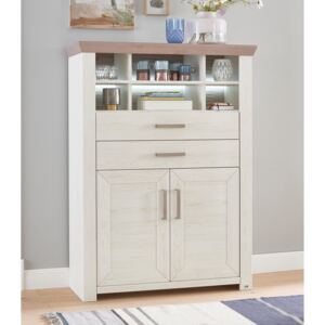 Comoda inalta York 105/43/143 cm