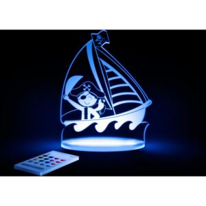 Lampă de veghe cu LED pentru copii Aloka Pirate