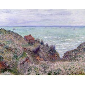 Tablou Claude Monet - Cabin of the Customs Watch, 50x40 cm