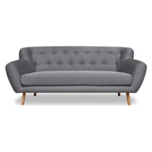 Canapea cu 3 locuri Cosmopolitan design London, gri